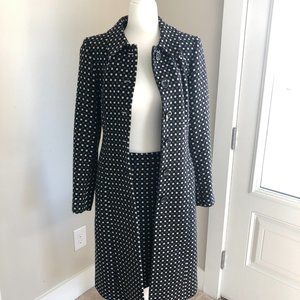 Jones New York Wool Suit - Long Coat and Skirt
